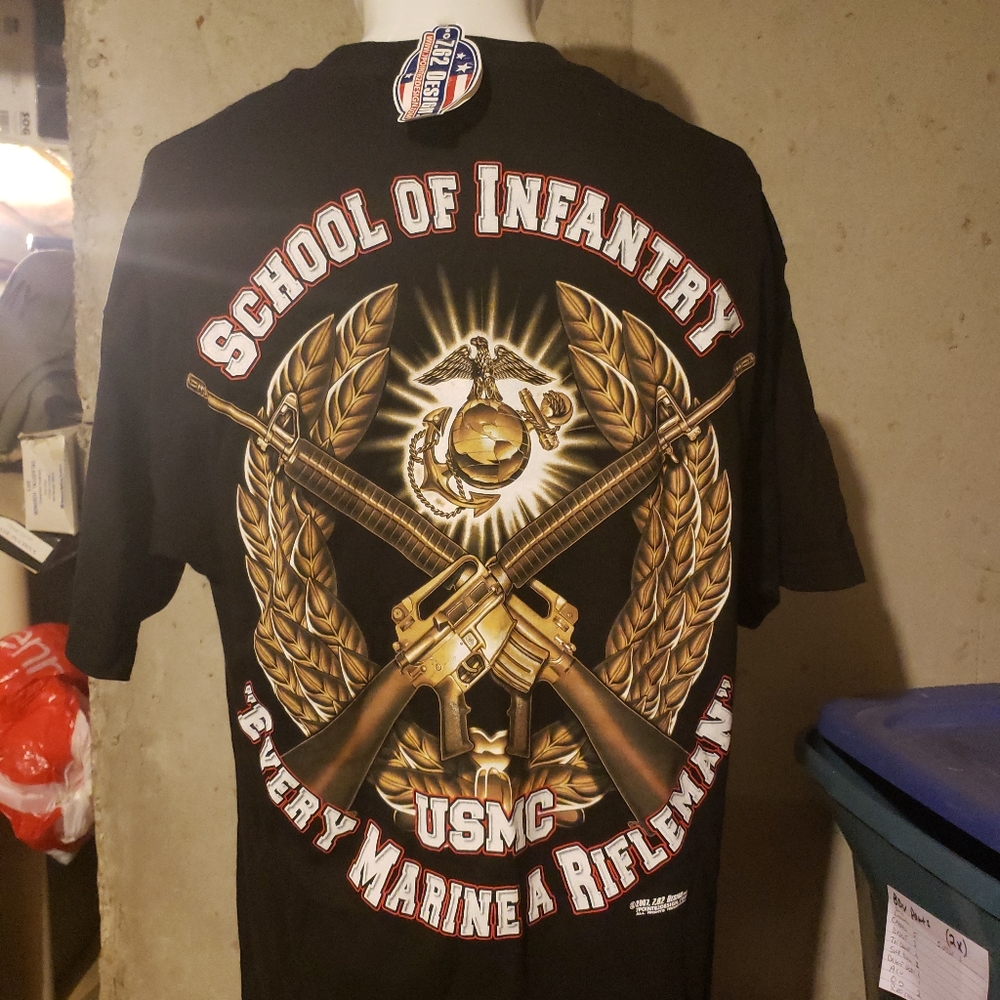 Military Vintage Every MARINE A Rifleman tshirt